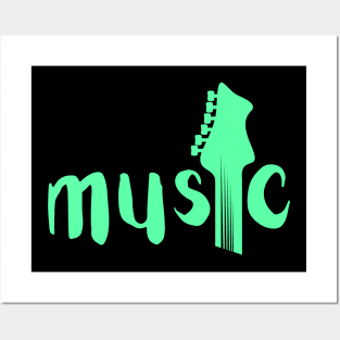 Music is my love language music lovers gift Posters and Art